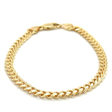 10K Solid Gold Cuban Chain 4.80mm