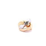 18K Gold  Pyramid Woman Ring