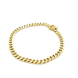 10K Gold Hollow Cuban Bracelet 6mm