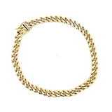 10K Gold Cuban Bracelet 7mm