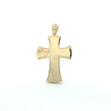 10K Men Diamond Cross Gold