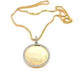 10K Memory Pendant Diamond 1.2ctw