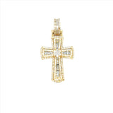 Diamond Gold Cross Pendant