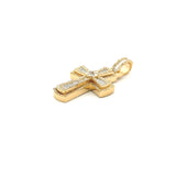 Diamond Gold Cross Pendant