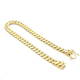 Solid Gold Cuban Bracelet 7mm