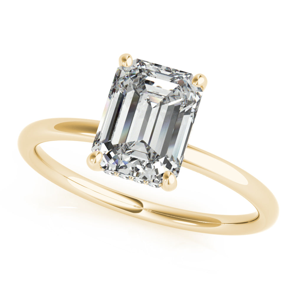 Emerald Cut Engagement Ring