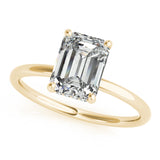 Emerald Cut Engagement Ring