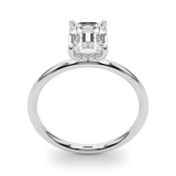 Emerald Cut Engagement Ring- Mia