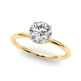 Round Brilliant Cut Engagement Ring- Mia