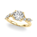 Round Brilliant Shape Diamond Engagement Ring- Marki