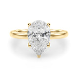 Pear Shape Engagement Ring - Fiora