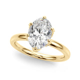 Oval Shape Diamond Engagement Ring - Fiora