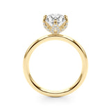 Oval Shape Diamond Engagement Ring - Fiora