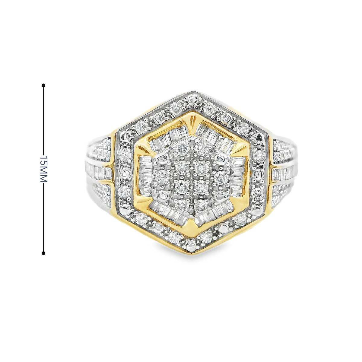 Exquisite Men Diamond Ring