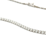 14k Diamond Tennis Necklace