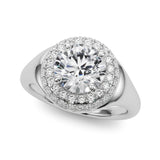 Round Brilliant Shape Engagement Ring- Olivia