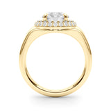 Round Brilliant Shape Engagement Ring- Olivia