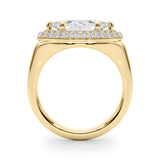 Marquise Shape Engagement Ring- Olivia