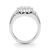 Oval Shape Engagement Ring- Fancy