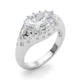 Pear Shape Engagement Ring- Fancy