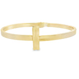 18K Gold T Bracelet