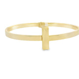 18K Gold T Bracelet