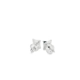 Square Cubic Stud Silver 925S Earrings - Vlad