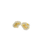 Nugget Stud G-P Silver 925S Stud Earrings -Jeulia