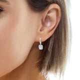 Dangling Radiant Silver 925S Earrings -Dana