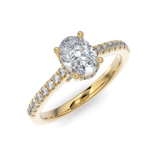 The Signature Oval Engagement Ring