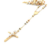 Jesus Cross 10K Gold Rosary