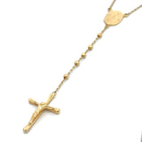 Jesus Rosary 10K Gold