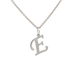 Diamond Initial Gold Necklace