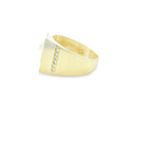 Medusa Gold Ring Zirconia 10K