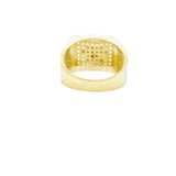 Medusa Gold Ring Zirconia 10K