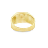 Men Signet Medusa Gold Ring 10K