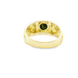 Men Signet Onyx Gold Ring 10K