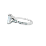 2 Carat Emerald Cut Diamond Bridal Ring-Vanessa