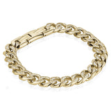 10.5MM CUBAN LINK CZ BRACELET