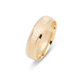 Gold  Wedding Band - 2