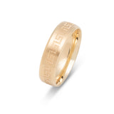 Gold  Wedding Band Medusa 10