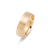 Gold  Wedding Band Classic 15