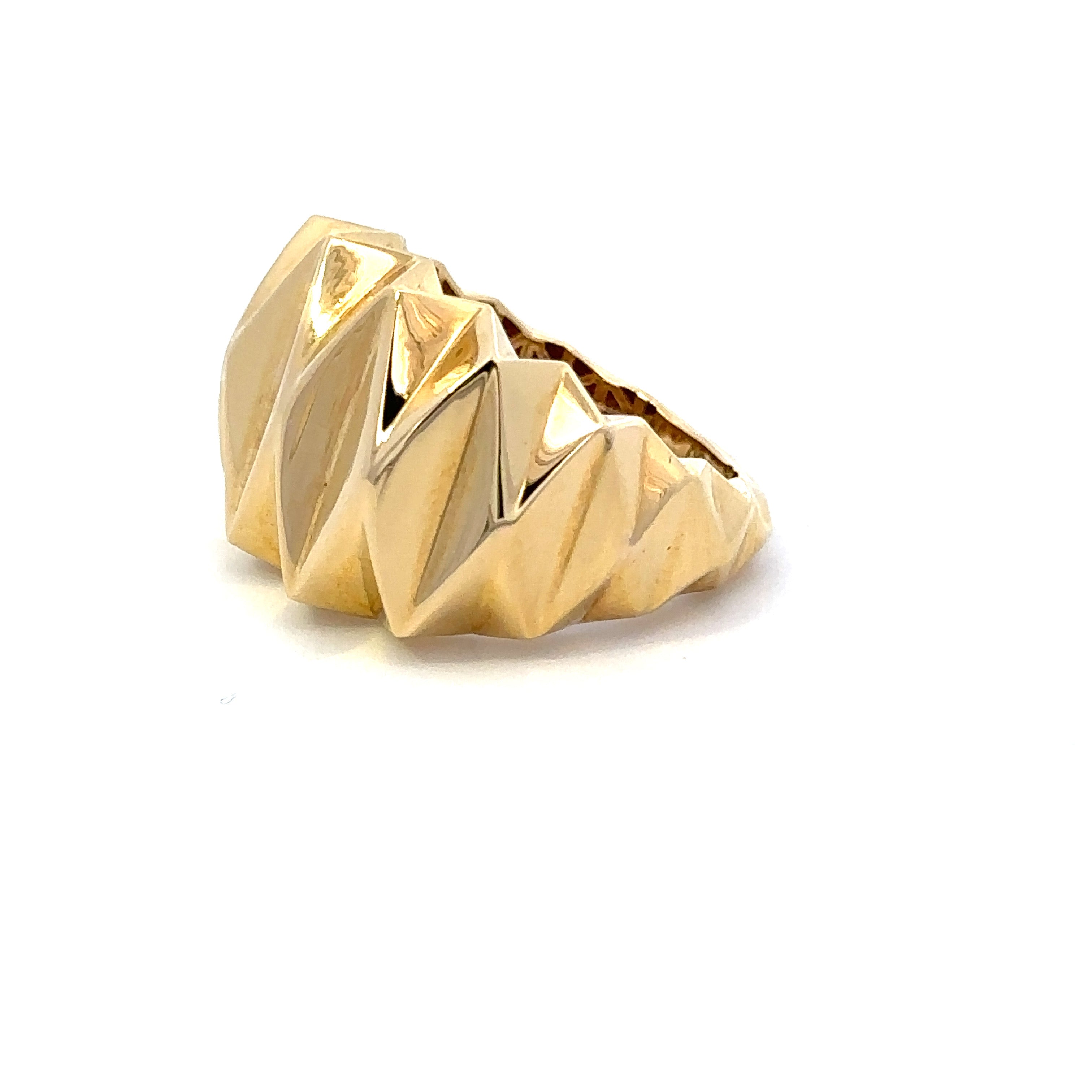 Zigzag Ring 18K woman Gold