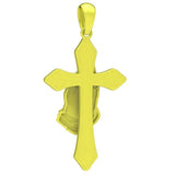 Praying Hands Cross pendant Gold